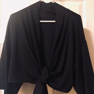 Black Tie front shrug